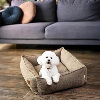 Noble Pet Albert Teddy лежак для собак M 70х50 см - бежевий - купити, ціни на MasterZoo - фото 4