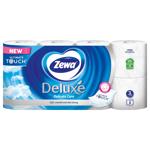 Туалетний папір Zewa Deluxe Delicate Care білий 3-шаровий 8шт