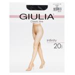 Giulia Infiniti Nero Women's Tights 20den 2s