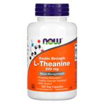 Now Foods Double Strength L-Theanine 200mg 120 capsules