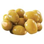Ollivellas Halkidiki Green Olives Stuffed with Almonds 3kg