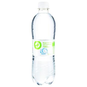 Auchan Non-carbonated Drinking Water 0.5l - buy, prices for MasterZoo - photo 1