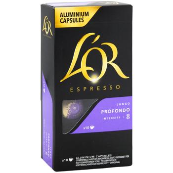 L'OR Lungo Profondo Coffee Capsules 5.2g*10pcs - buy, prices for Torba - photo 2