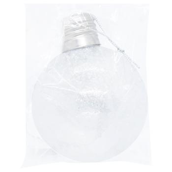 Украшение елочное Шар с подсветкой прозрачный 8см - купить, цены на Таврия В - фото 1