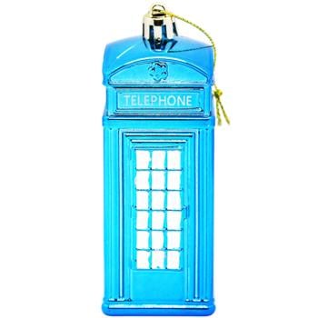 Підвіска Actuel Телефонна будка пластик 11 см в асортименті - купити, ціни на Auchan - фото 2