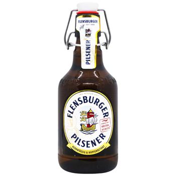 Flensburger Pilsener Beer Light 4.8% 0.33l - buy, prices for METRO - photo 1