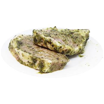 Корейка свиняча Auchan без кістки у маринаді Французький сад - купити, ціни на - фото 2