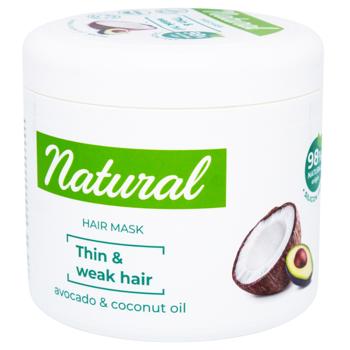 Aroma Avocado Hair Mask 450ml - buy, prices for COSMOS - photo 1