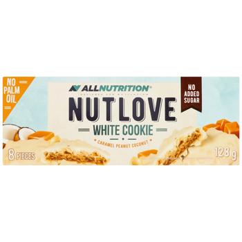 Allnutrition Nutlove Coconut Cookies with Caramel and Peanuts in Milk Glaze 128g - buy, prices for Epicentr FOOD - photo 2