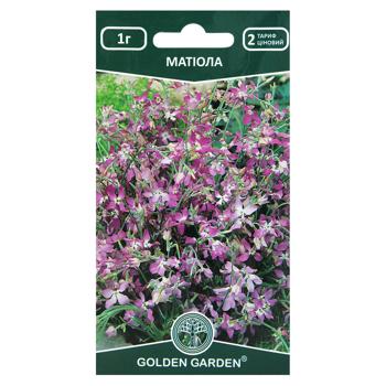 Golden Garden Mattiola Flower Seeds 1g - buy, prices for MegaMarket - photo 1