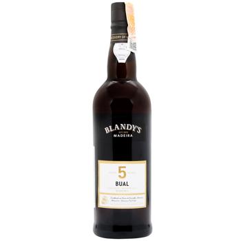 Blandy's Bual 5years White Semisweet Fortified Wine 19% 0.75l - buy, prices for WINETIME - photo 1