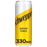 Schweppes Indian Tonic Carbonated Drink 0.33l