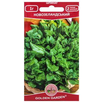 Golden Garden New Zealand Spinach Seeds 1g - buy, prices for MegaMarket - photo 1