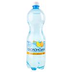 Obolonska Lemon and Orange Flavored Highly Carbonated Mineral Water 1l