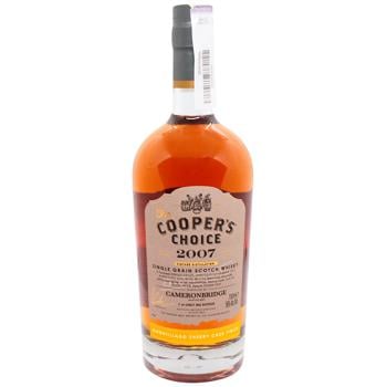 Cooper's Choice Cameronbridge 2007 Amontillado Finish Whisky 56% 0.7l - buy, prices for WINETIME - photo 2