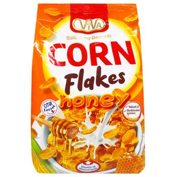 Кукурудзяні пластівці ТАТ медові 450г(Туреччина) - купити, ціни на КОСМОС - фото 3