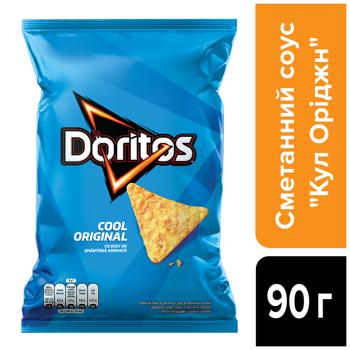 Doritos Cool Original Corn Chips with Sour Cream Flavor 90g - buy, prices for Grono - photo 2