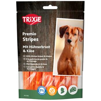 Лакомство для собак Trixie Premio Cheese Chicken Stripes с курицей и сыром 100г