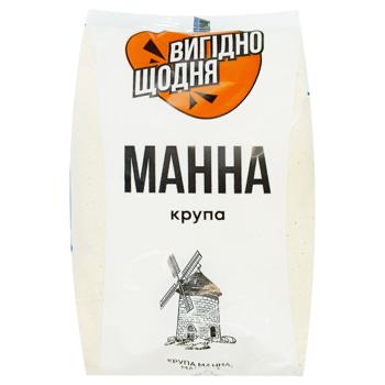 Крупа манна Вигідно щодня 900г - купити, ціни на Чудо Маркет - фото 1