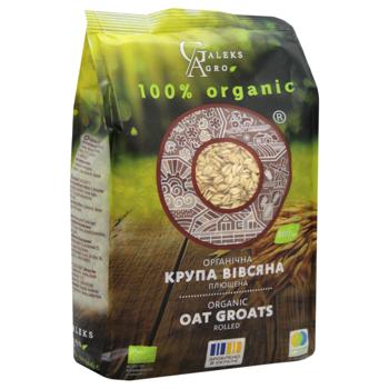 Galeks-Agro Organic Flattened Oatmeal 800g - buy, prices for - photo 3