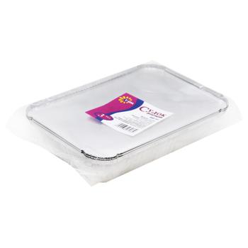 TCM Foil Container with Lid 3pcs 850ml - buy, prices for MegaMarket - photo 2