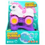 Unicorn Bubble Gun with Light and Solution 90ml TS0591567