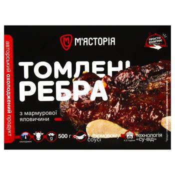Myastoriya Stewed Marble Beef Ribs 500g - buy, prices for - photo 5
