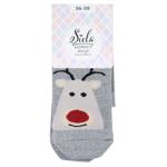 Siela Deer High Terry Women's Socks s.36-39 Light Grey