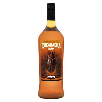 Cucaracha Spiced Gold Rum Drink 35% 1l - buy, prices for MegaMarket - photo 1