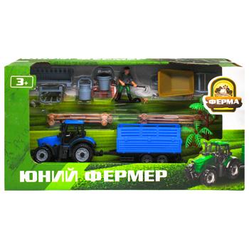 Іграшка Трактор з причепом 5279-101ABCD - купити, ціни на КОСМОС - фото 1