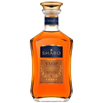 Бренді Shabo V.S.O.P 5 років 40% 0,5л - купити, ціни на КОСМОС - фото 1