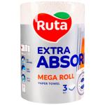 Рушники паперові Рута Селекта Мега рол 1шт