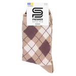 Premier Socks Premium Classic Oblique Cell Women's Socks s.23-25 Beige