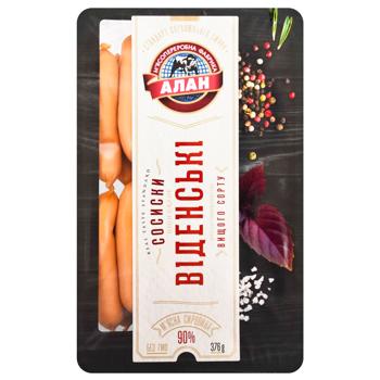 Alan Viennese Wieners High Grade 376g - buy, prices for - photo 4