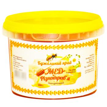 Bdzholynyi Krai Motley Grass Honey 500g - buy, prices for Vostorg - photo 1