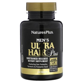 Natures Plus Men's Ultra Hair Plus Sustained Release Vitamin 60 tablets - buy, prices for Biotus - photo 1