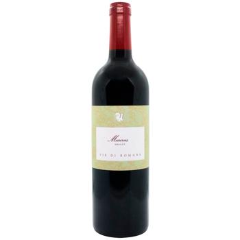 Vie Di Romans Maurus Меrlot Red Dry Wine 13.5% 0.75l - buy, prices for WINETIME - photo 1