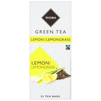 Rioba Lemon and Lemongrass Green Tea 1.5g*25pcs