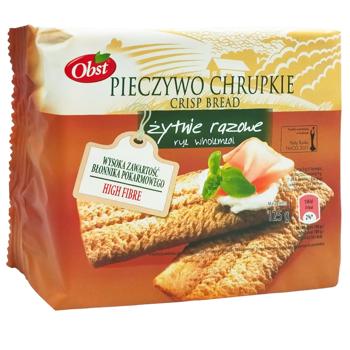 Obst Rye Crisp Bread 125g - buy, prices for COSMOS - photo 2