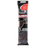 Ковбаски Закарпатські ковбаси Salametti beef сирокопчені вищий сорт 100г