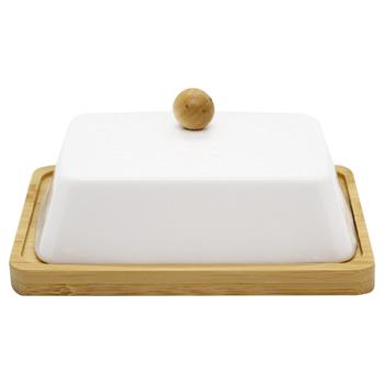 Lefard Butter Dish 15x11x7.5cm - buy, prices for MegaMarket - photo 1