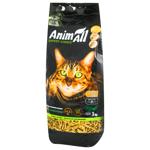 Наполнитель гигиенический AnimAll для кошек древесный 3кг