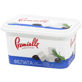 Сыр Premialle Фелата мягкий 45% 300г - купить, цены на Таврия В - фото 1
