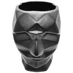 Kai Head Vase 19cm 2l Black Muare