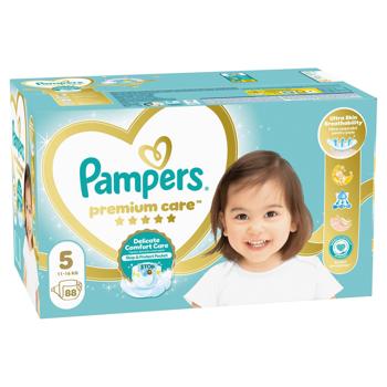 Подгузники Pampers Premium Care Junior 5 11-16кг 88шт - купить, цены на - фото 3