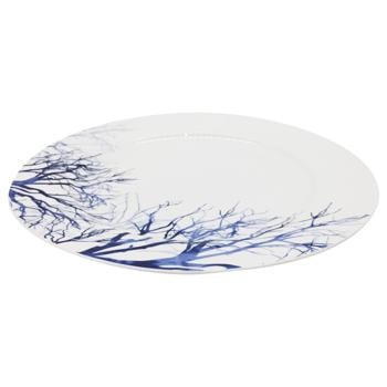 Blue wood Ceramic Plate 26cm - buy, prices for - photo 4