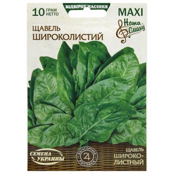 Seeds of Ukraine MAXI Long Leaf Sorrel Seeds 10g