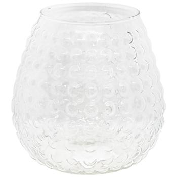 Ваза з фактурного скла 20х25см - купити, ціни на Auchan - фото 1