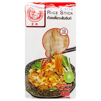 Golden Lion Rice Noodles Pasta 10mm 400g - buy, prices for - photo 1