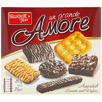 Sweet Plus Un Grande Amore Assorted Cookies 265g